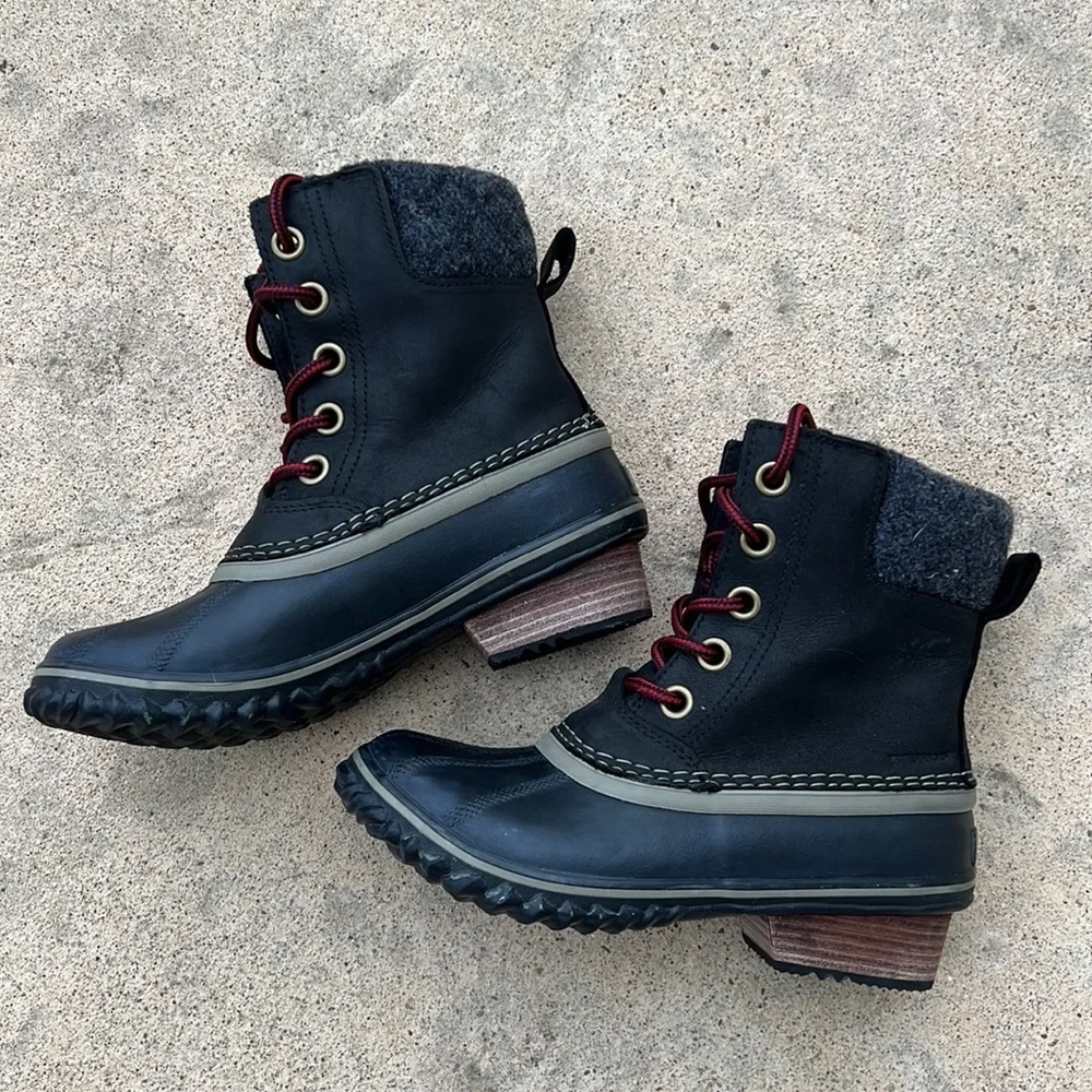Sorel Slimpack II Lace Boot Women's Size 6